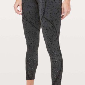 lululemon x soulcycle to the beat tight reflective - euc size 8